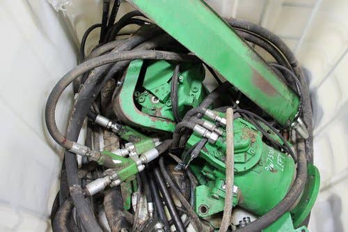 Used John Deere 9770 Combine parts.