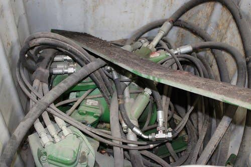 Used John Deere 9770 Combine parts.