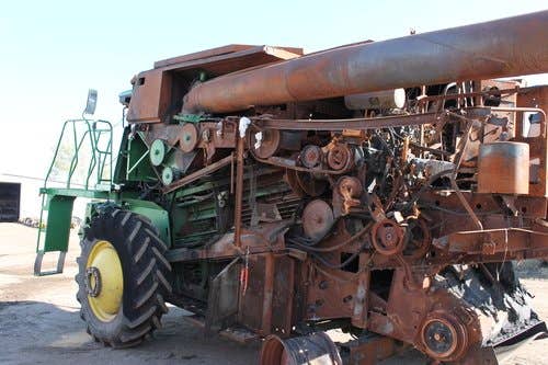2011 Used John Deere 9770 Combine parts.