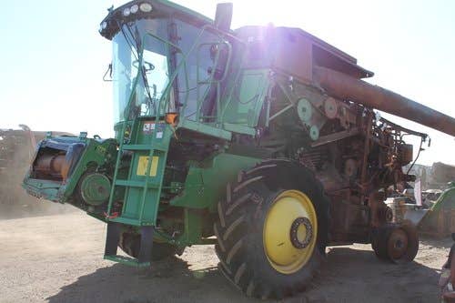 2011 Used John Deere 9770 Combine parts.