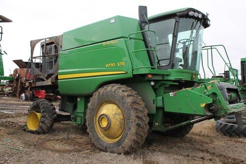 2008 Used John Deere 9770 Combine parts.