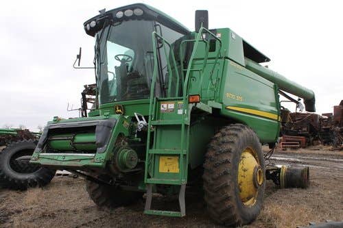 2008 Used John Deere 9770 Combine parts.