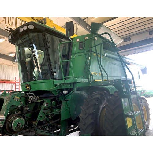 2008 Used John Deere 9770 Combine parts.