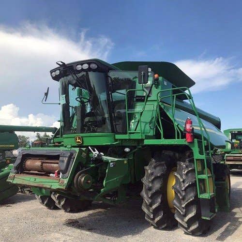 2010 Used John Deere 9770 Combine parts.