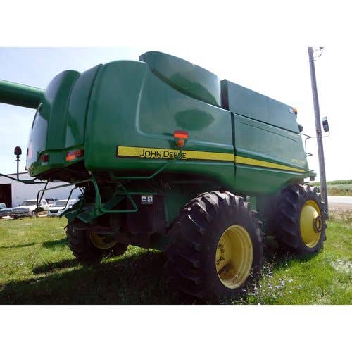 2010 Used John Deere 9770 Combine parts.