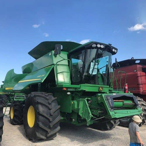 2010 Used John Deere 9770 Combine parts.