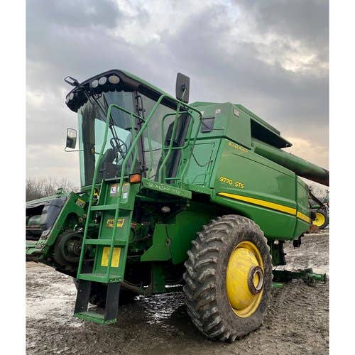 2009 Used John Deere 9770 Combine parts.