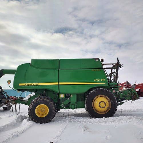 2011 Used John Deere 9770 Combine parts.