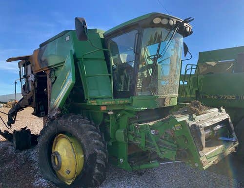 2008 Used John Deere 9770 Combine parts.