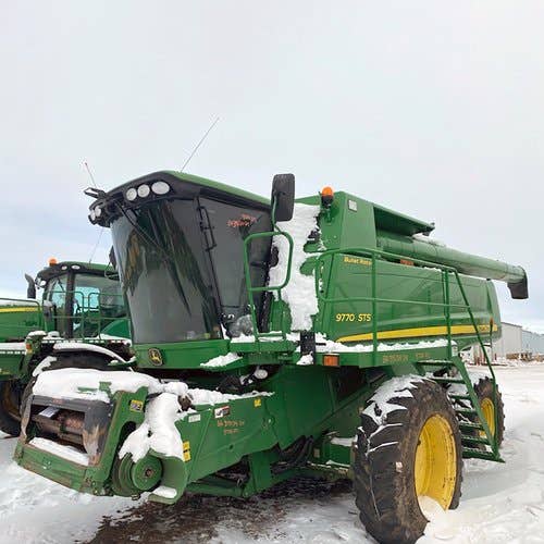 2010 Used John Deere 9770 Combine parts.