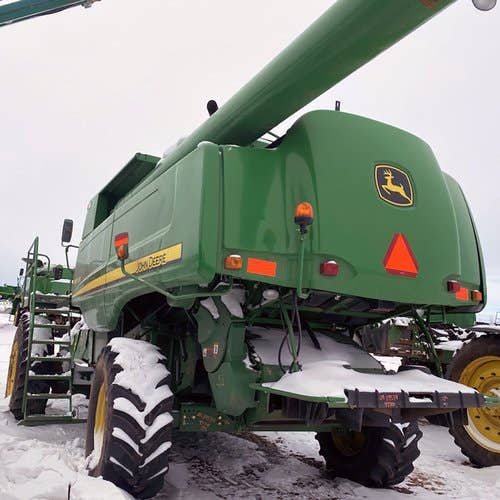 2010 Used John Deere 9770 Combine parts.