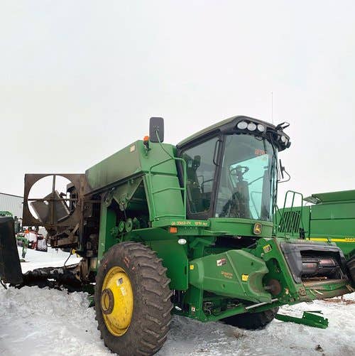 2010 Used John Deere 9770 Combine parts.