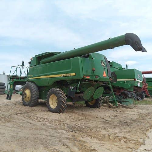 2010 Used John Deere 9770 Combine parts.