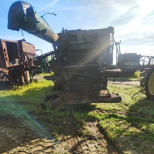 2009 Used John Deere 9770 Combine parts.