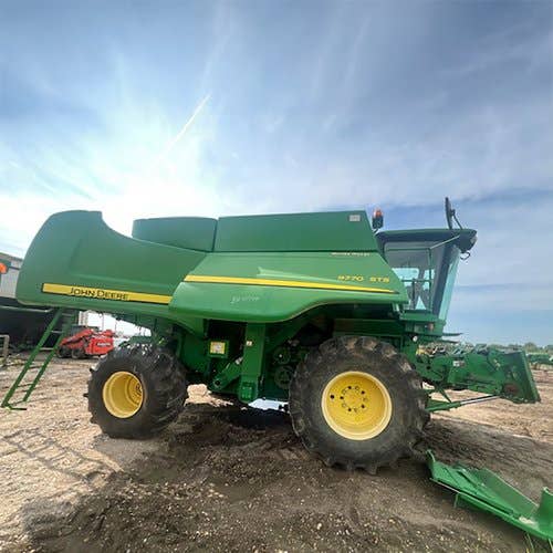 2010 Used John Deere 9770 Combine parts.