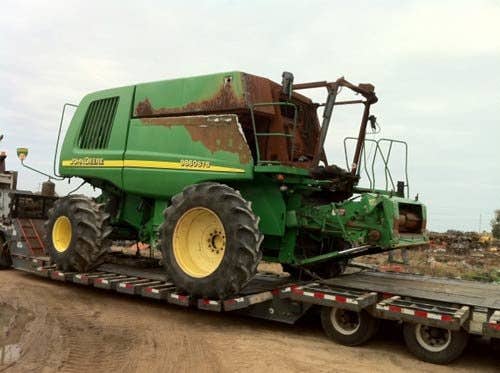 Used John Deere 9860 Combine Parts Used John Deere 9860 Combine Parts