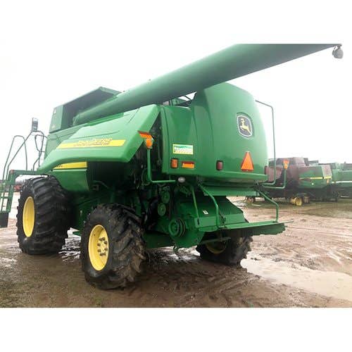 Used John Deere 9860 Combine parts.