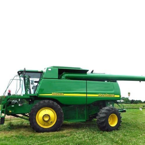 2004 Used John Deere 9860 Combine parts.