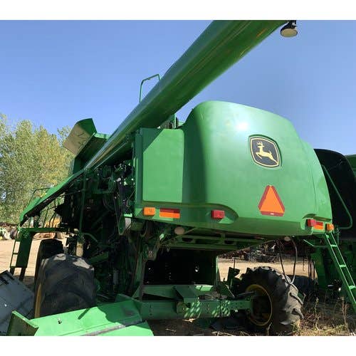 Used John Deere 9860 Combine parts.