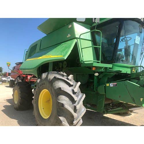 Used John Deere 9860 Combine parts.