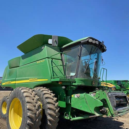 2007 Used John Deere 9860 Combine parts.