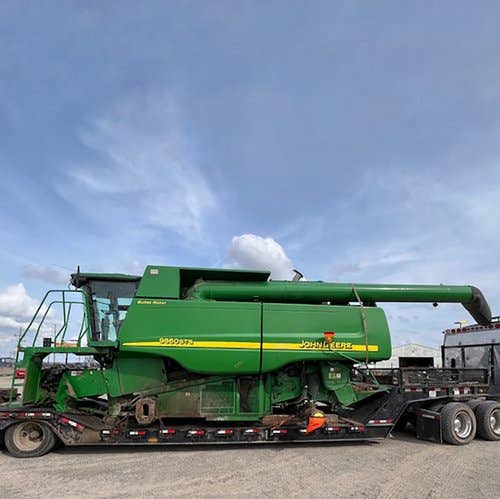 2008 Used John Deere 9860 Combine parts.
