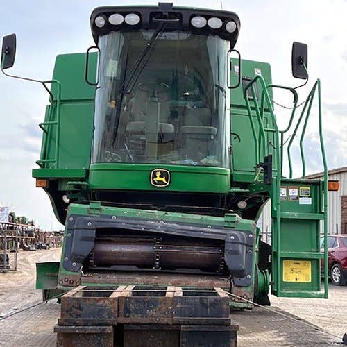 2008 Used John Deere 9860 Combine parts.