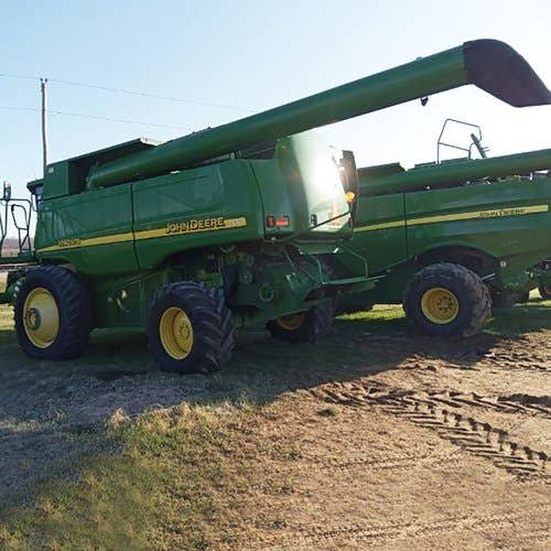2005 Used John Deere 9860 Combine parts.