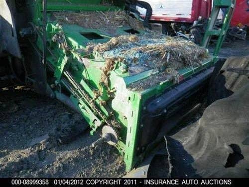 2010 Used John Deere 9870 Combine parts.