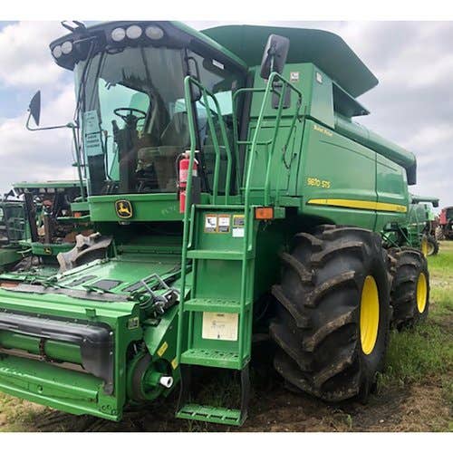 Used John Deere 9870 Combine parts.