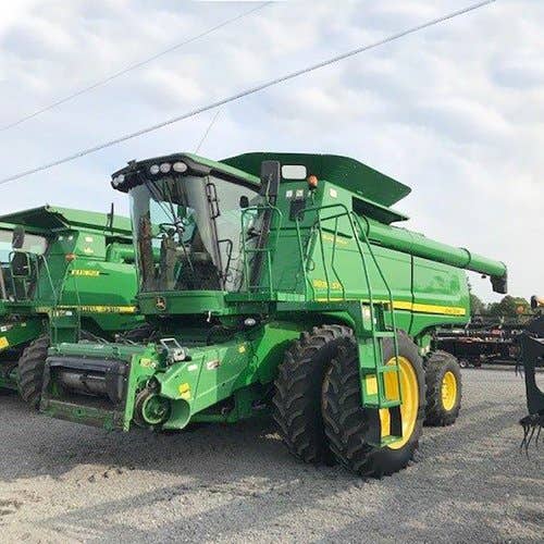 2010 Used John Deere 9870 Combine parts.