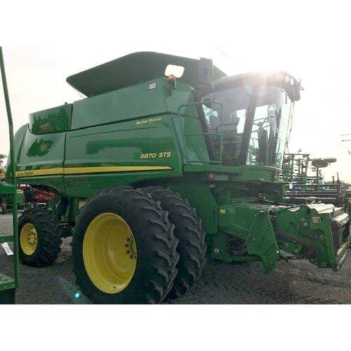 2010 Used John Deere 9870 Combine parts.