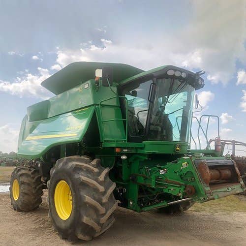 Used John Deere 9870 Combine parts.