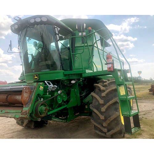 Used John Deere 9870 Combine parts.