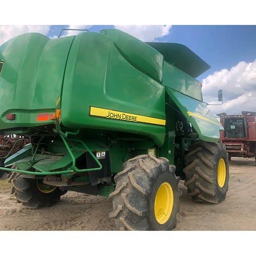 Used John Deere 9870 Combine parts.