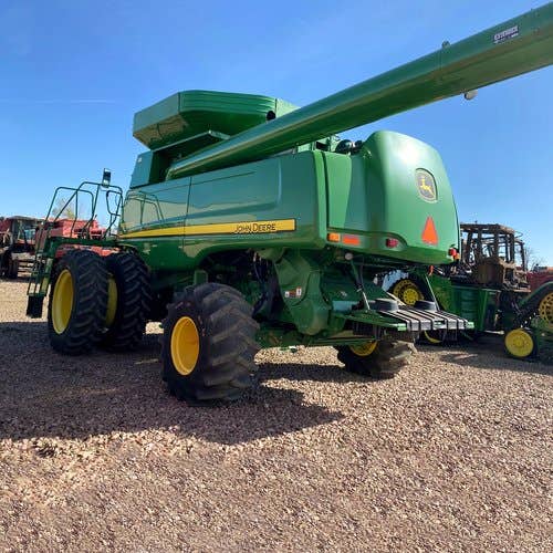 2009 Used John Deere 9870 Combine parts.