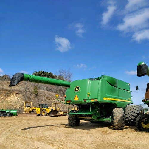 2010 Used John Deere 9870 Combine parts.