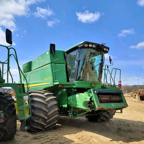 2010 Used John Deere 9870 Combine parts.