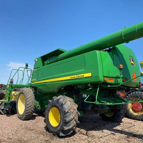2011 Used John Deere 9870 Combine parts.
