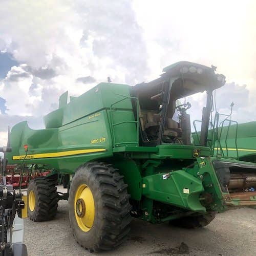 Used John Deere 9870 Combine parts.