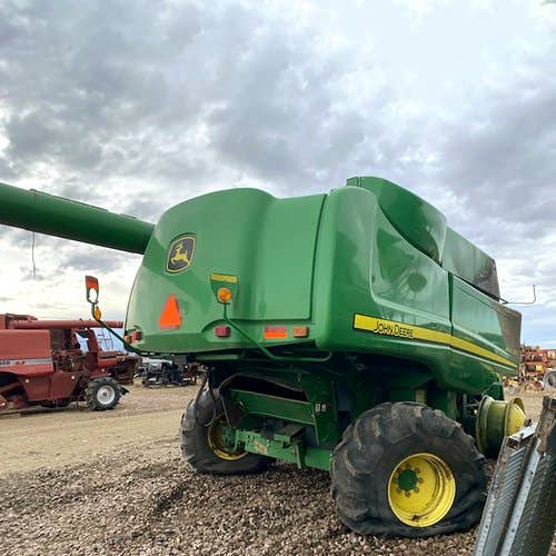 2009 Used John Deere 9870 Combine parts.