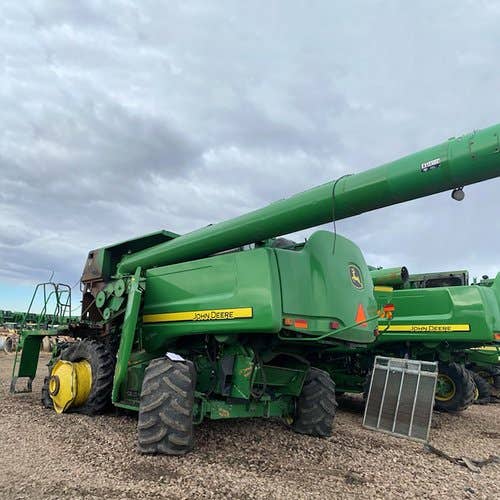 2009 Used John Deere 9870 Combine parts.
