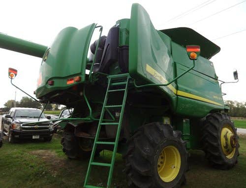 2008 Used John Deere 9870 Combine parts.