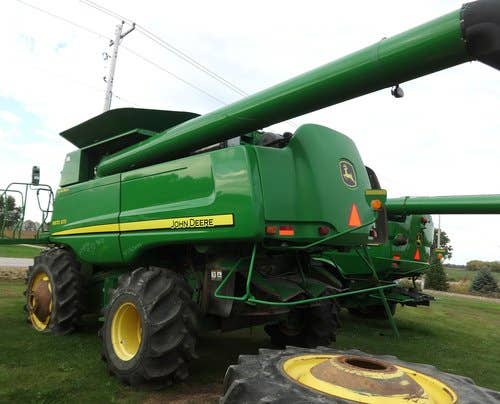 2008 Used John Deere 9870 Combine parts.