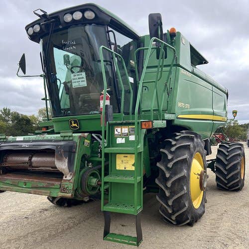 2011 Used John Deere 9870 Combine parts.