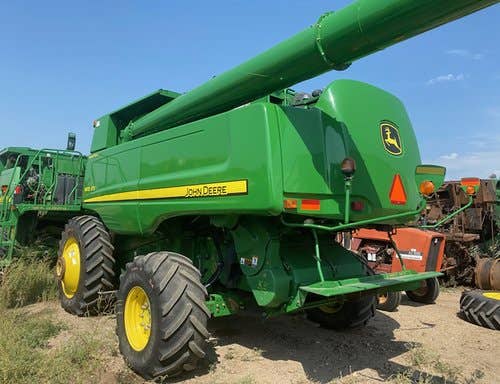2010 Used John Deere 9870 Combine parts.