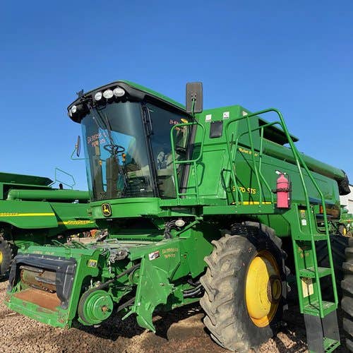 2008 Used John Deere 9870 Combine parts.