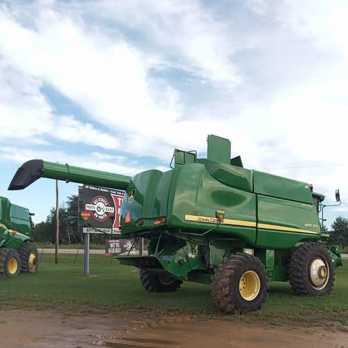 2011 Used John Deere 9870 Combine parts.