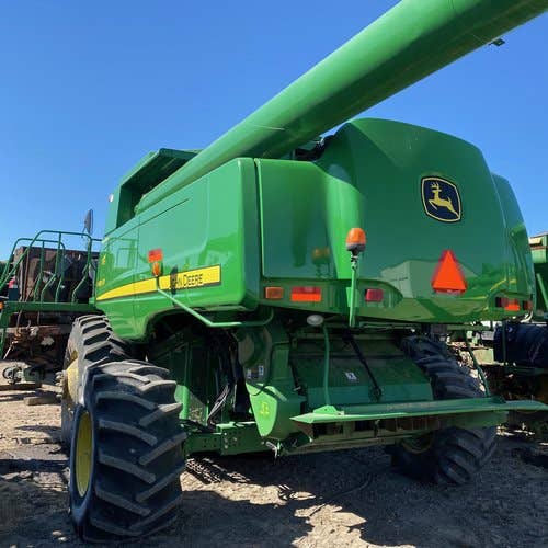 2011 Used John Deere 9870 Combine parts.