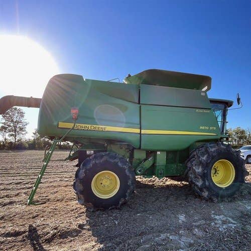 2009 Used John Deere 9870 Combine parts.